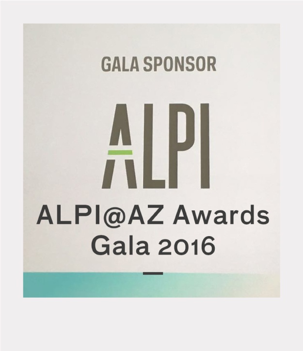 ALPI SPONSORED THE AZ AWARDS GALA 2016