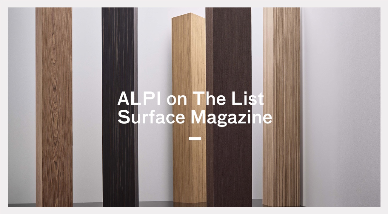 ALPI su The List by Surface Magazine