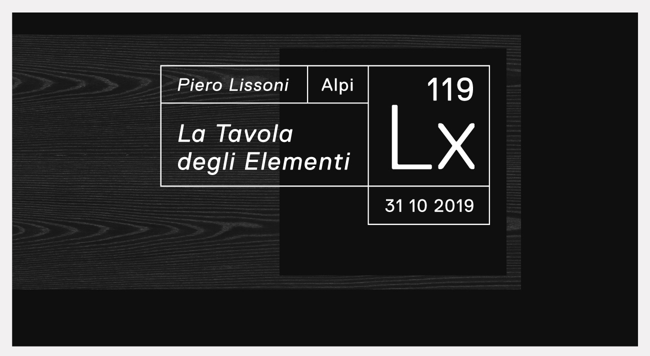 La Tavola degli Elementi/ Piero Lissoni X ALPI