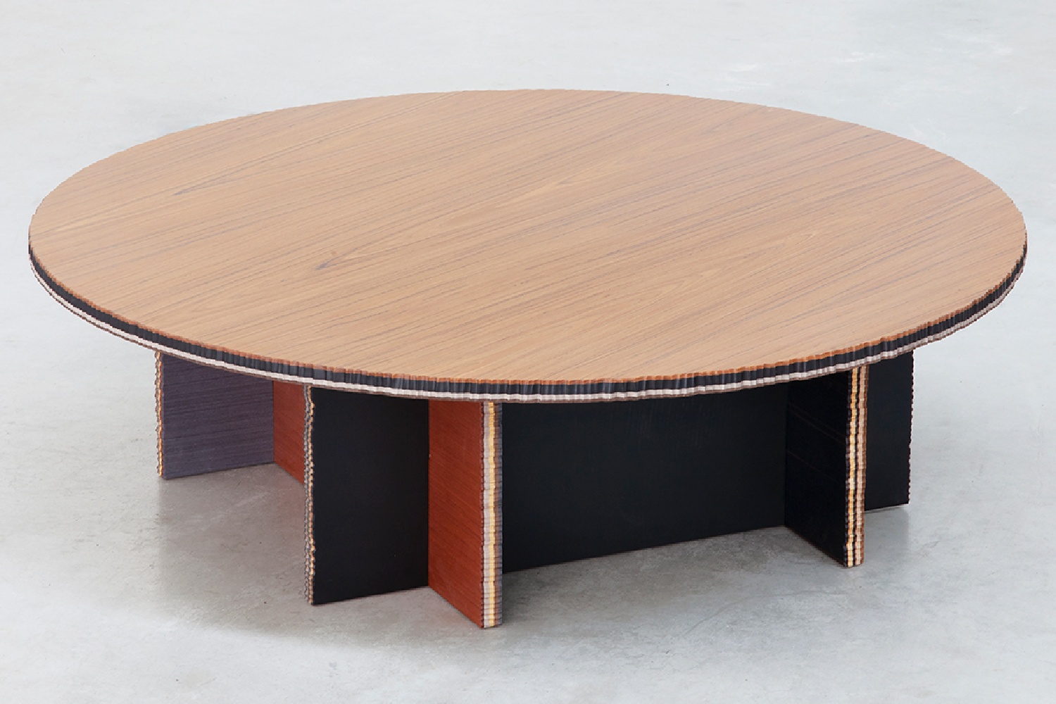 ALPI reclaimed wood in the new “George” collection of tables designed by Marco Campardo for SEEDS London Gallery