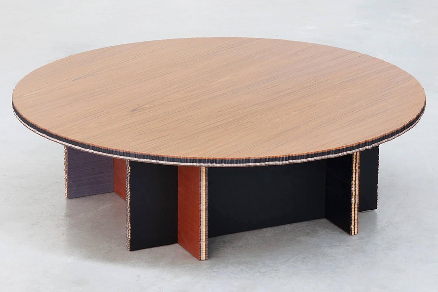 ALPI reclaimed wood in the new “George” collection of tables designed by Marco Campardo for SEEDS London Gallery
