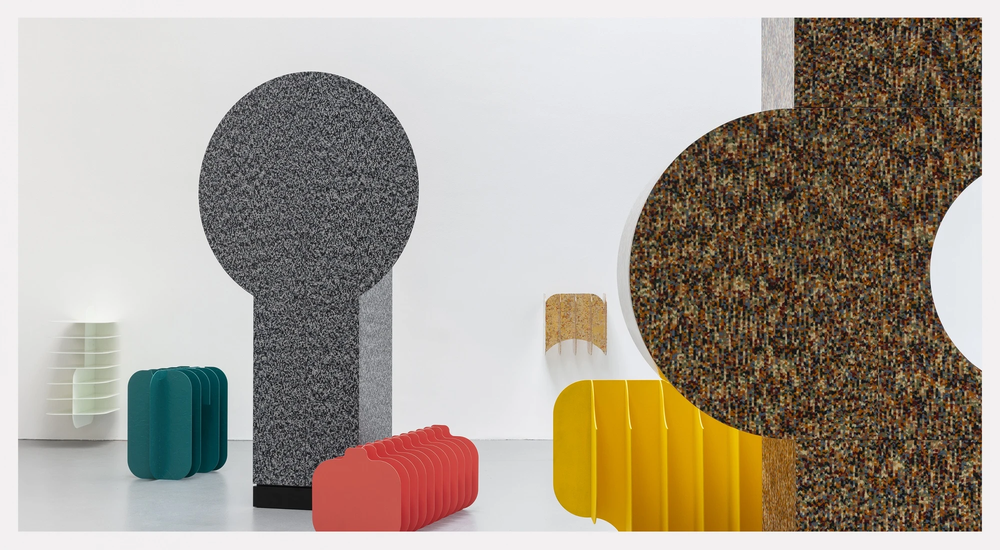 Tre Primitivi by Mendini at Miart 2020