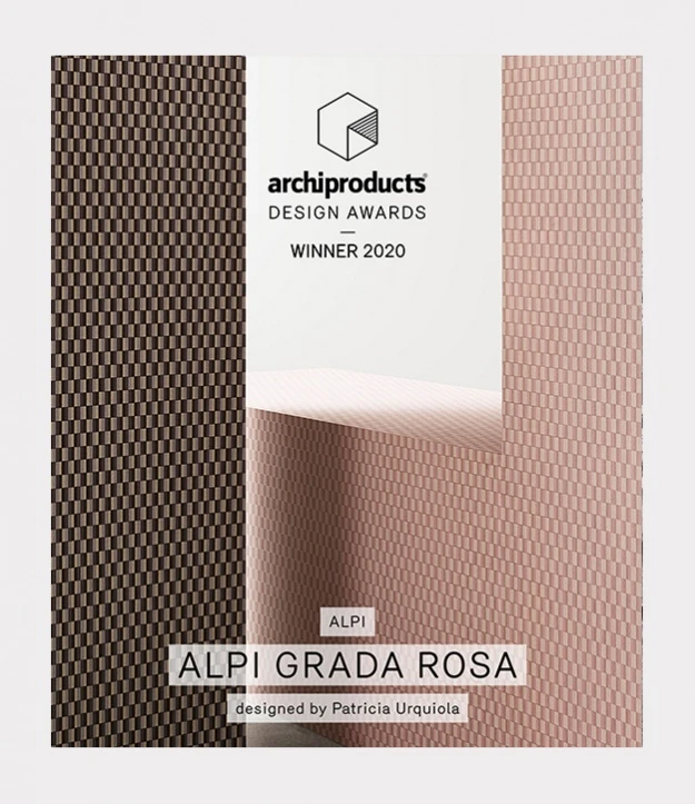 ALPI Grada by Patricia Urquiola wins the Archiproducts Awards 2020