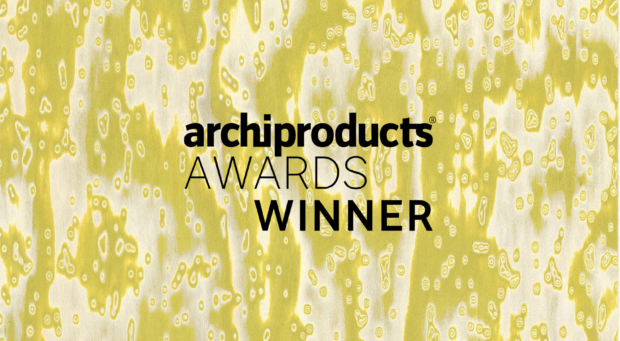 ALPI Wooclé Yellow by GamFratesi wins 2024 Archiproducts Design Award